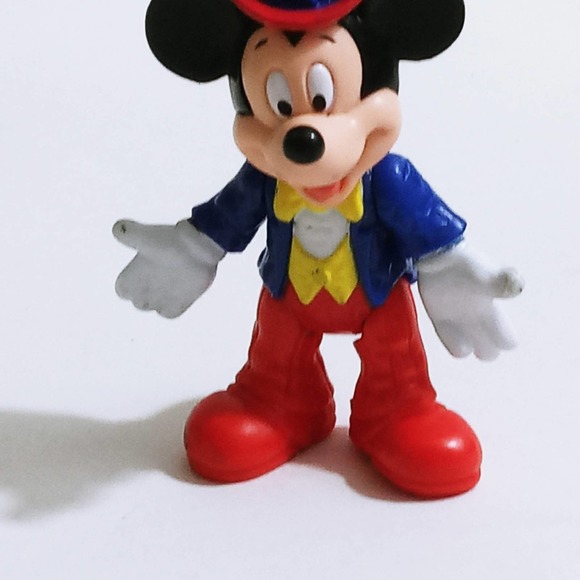 Vintage Disney Mickey Mouse Uncle Sam PVC Figure (mt) - Picture 4 of 6